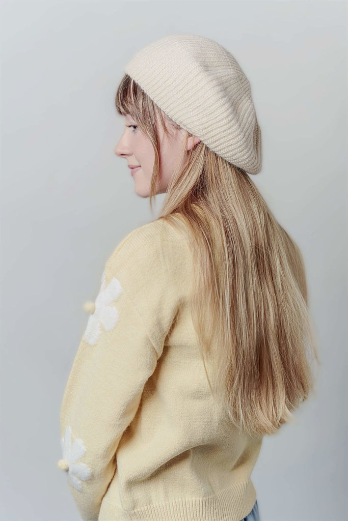 Knitted Beret Hat for Women/ Girl.