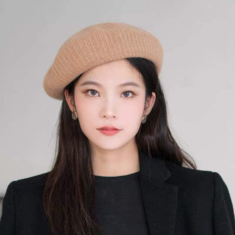 Knitted Beret Hat for Women/ Girl.