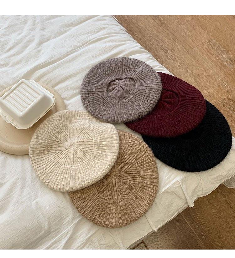 Knitted Beret Hat for Women/ Girl.