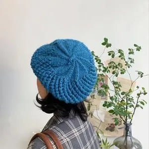 Knitted  French  Beret for Women/ Girls.