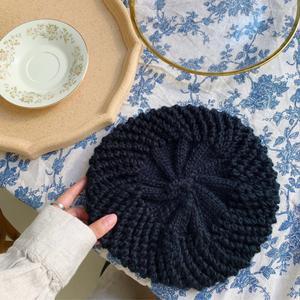 Knitted  French  Beret for Women/ Girls.