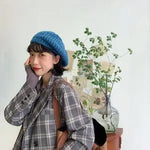 Knitted  French  Beret for Women/ Girls.