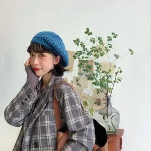 Knitted  French  Beret for Women/ Girls.