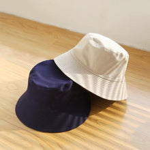 Load image into Gallery viewer, Oversize Reversible Unisex Cotton Bucket Hat.