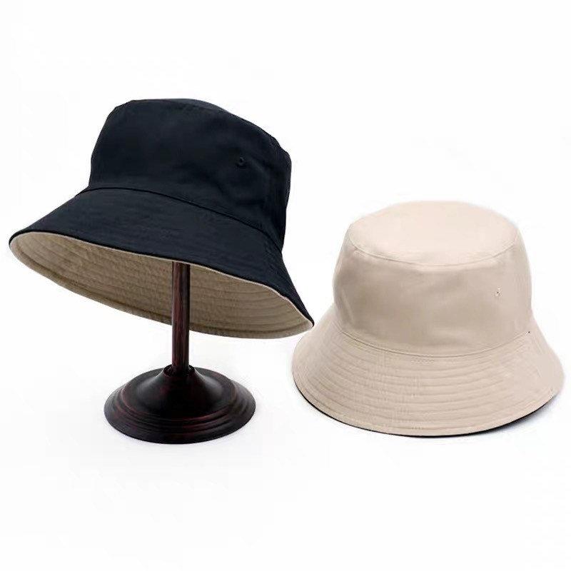 Oversize Reversible Unisex Cotton Bucket Hat.