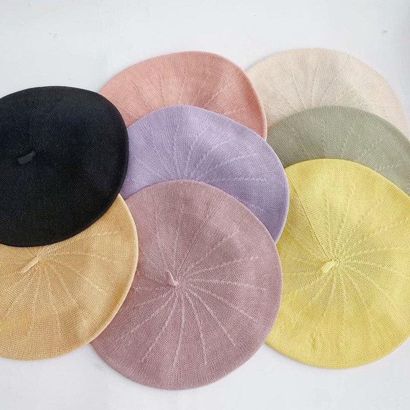 Oversized Summer Beret for Women and Girls.