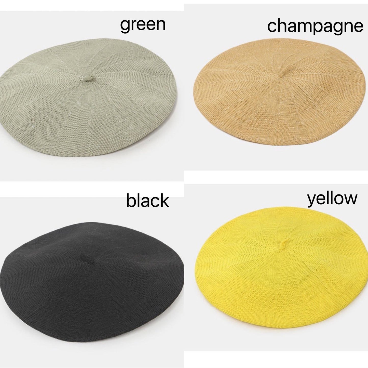 Oversized Summer Beret for Women and Girls.