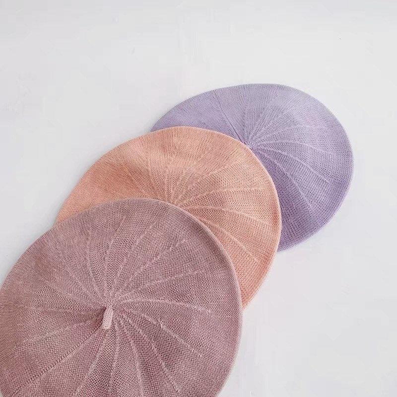 Oversized Summer Beret for Women and Girls.