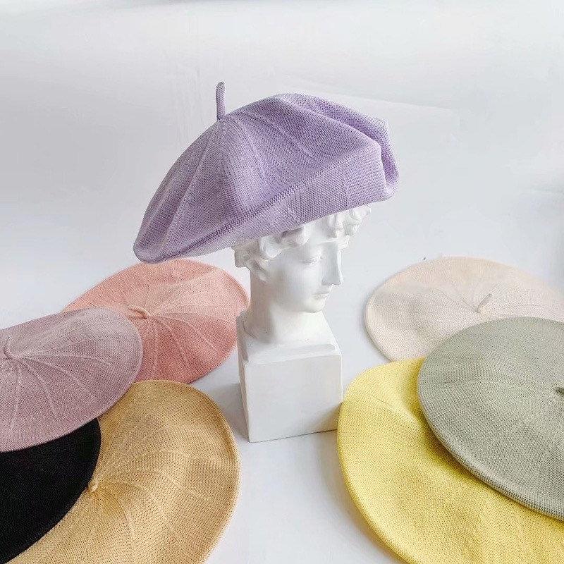 Oversized Summer Beret for Women and Girls.