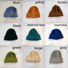 Load image into Gallery viewer, Oversized Slouchy Unisex Knitted Hat.
