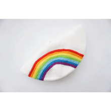 Load image into Gallery viewer, Rainbow Wool Beret for Women and Girls.