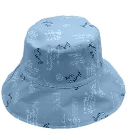 Letter Print Reversible Bucket Hat for Women and Girls.