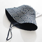 Reversible Bucket Hat with Japanese Print.