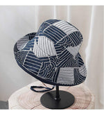 Reversible Bucket Hat with Japanese Print.