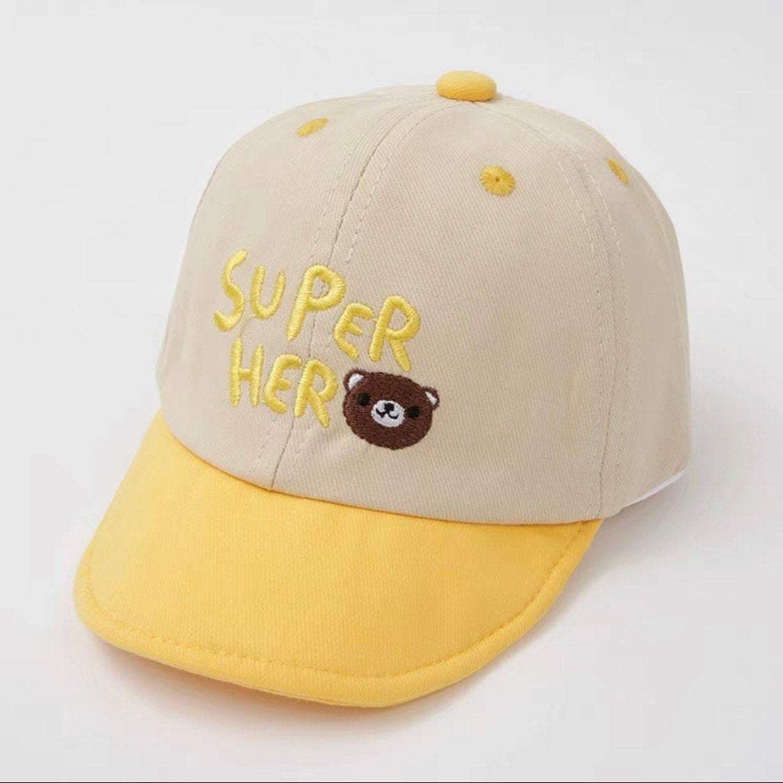 Soft Brim Baseball Cap for Kid Toddler Baby.