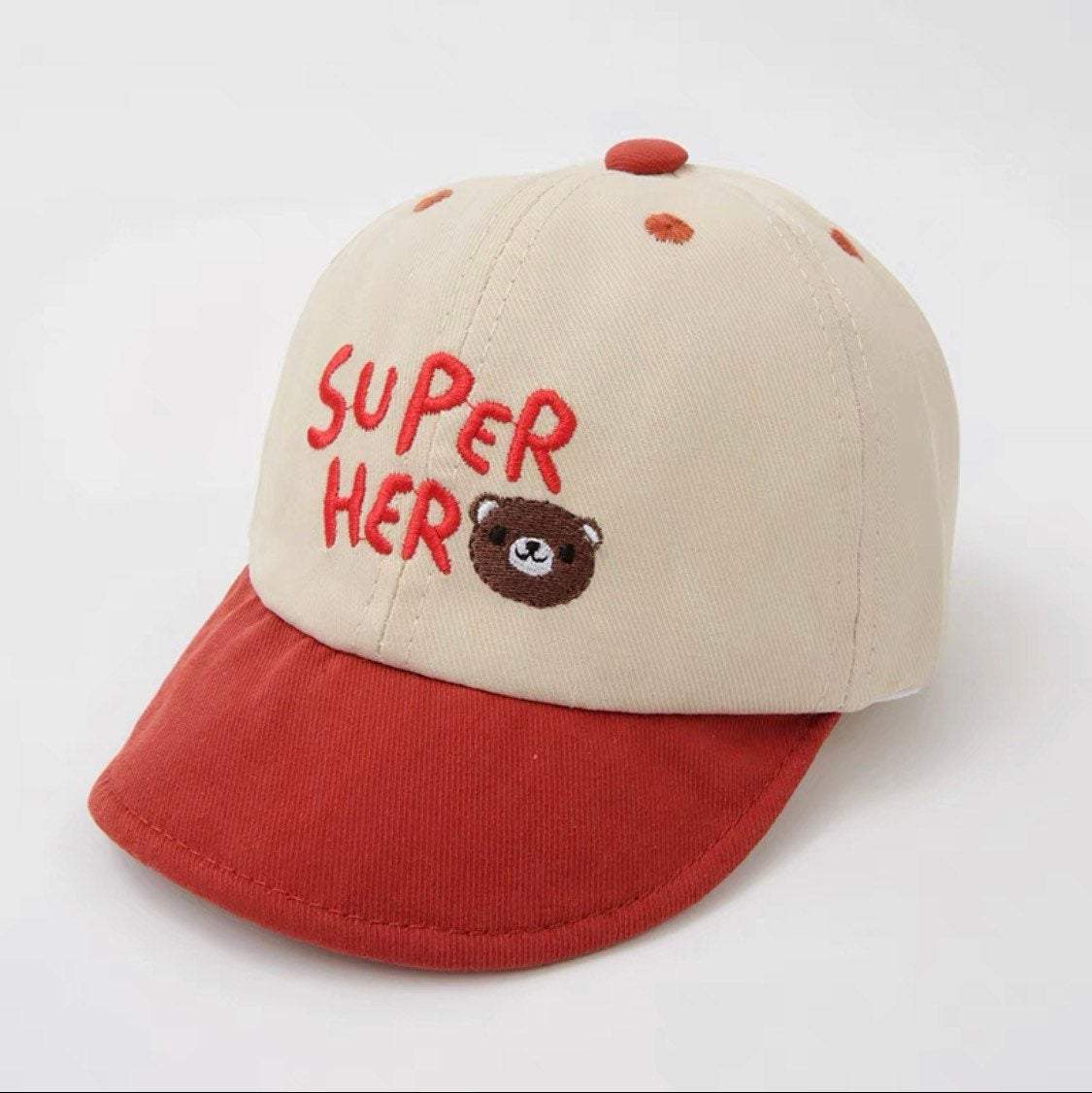 Soft Brim Baseball Cap for Kid Toddler Baby.