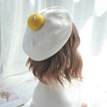 Load image into Gallery viewer, Spring Summer Egg Beret Hat for Girls Women.