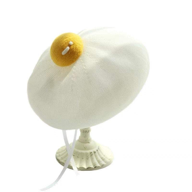 Spring Summer Egg Beret Hat for Girls Women.