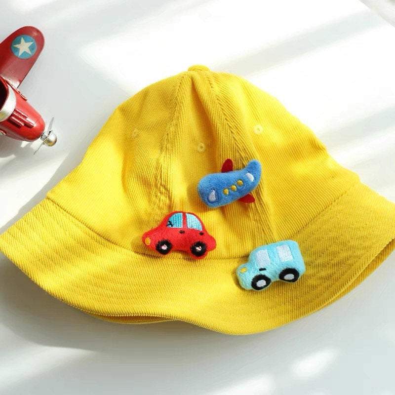 Spring/Summer Car Bucket Hat for Toddler and Adult.