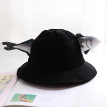 Load image into Gallery viewer, Carrot/Fish Bucket Hat for Toddlers and Adults.
