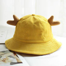 Load image into Gallery viewer, Spring/Summer Cat/ Devil/Antler/Angel Bucket Hat for Kid and Adult.