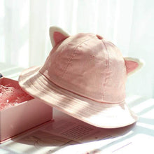 Load image into Gallery viewer, Spring/Summer Cat/ Devil/Antler/Angel Bucket Hat for Kid and Adult.