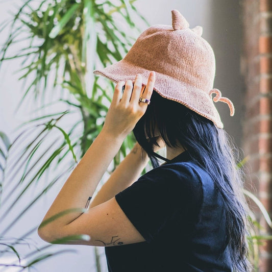 Spring/Summer Cat/ Devil/Antler/Angel Bucket Hat for Kid and Adult.