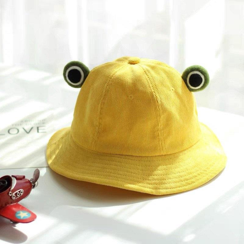 Spring/Summer Frog Beach Bucket Hat for Kid and Adult.