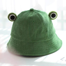 Load image into Gallery viewer, Spring/Summer Frog Beach Bucket Hat for Kid and Adult.