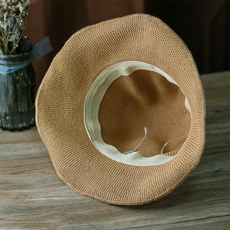 Straw Hat with mouldable wire for women & Girl.