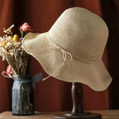 Straw Hat with mouldable wire for women & Girl.