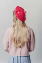 Load image into Gallery viewer, Strawberry Beret Hat for Women and Kids.