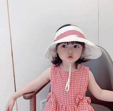 Load image into Gallery viewer, Summer Beach Adjustable Hat for Kid Toddler Baby.