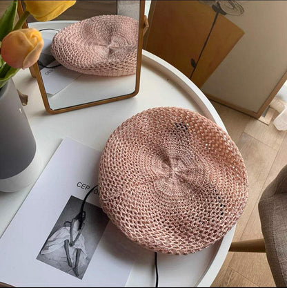 Summer beret for women and girls.