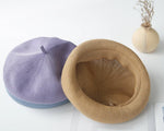 Summer Beret Hat Made with Breathable Material.