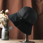 Summer Straw Bucket Hat for Women.