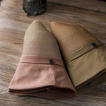 Summer Straw Bucket Hat for Women.