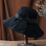 Wide Brim Bucket Hat for Women.